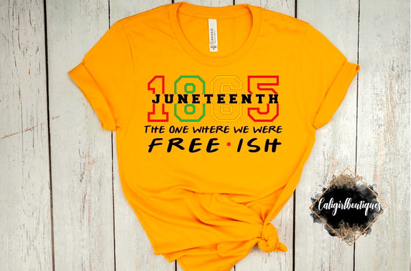 1865 Juneteenth, The One Where We Were Free-ish